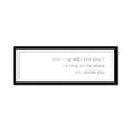 Picture of How Long III _GroupedProduct_Panel_Landscape_Framed_Matted_