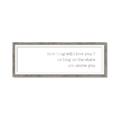 Picture of How Long III _GroupedProduct_Panel_Landscape_Framed_Matted_