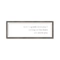 Picture of How Long III _GroupedProduct_Panel_Landscape_Framed_Matted_