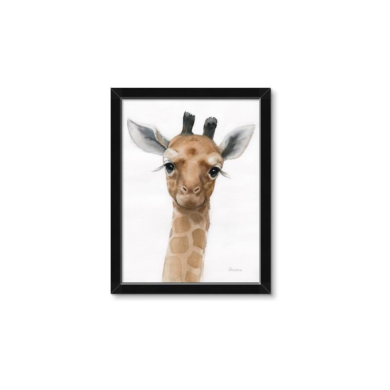 Picture of Nursery Giraffe _GroupedProduct_Rectangle_Portrait_Framed_Matted_
