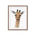 Picture of Nursery Giraffe _GroupedProduct_Rectangle_Portrait_Framed_Matted_