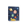 Picture of Watercolour Solar System I _GroupedProduct_Rectangle_Portrait_Mini_ _GroupedProduct_Rectangle_Portrait_Canvas_