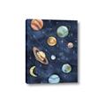 Picture of Watercolour Solar System II _GroupedProduct_Rectangle_Portrait_Mini_ _GroupedProduct_Rectangle_Portrait_Canvas_