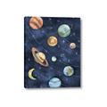 Picture of Watercolour Solar System II _GroupedProduct_Rectangle_Portrait_Mini_ _GroupedProduct_Rectangle_Portrait_Canvas_