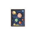 Picture of Watercolour Solar System I _GroupedProduct_Rectangle_Portrait_Mini_ _GroupedProduct_Rectangle_Portrait_Canvas_Framed_