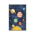 Picture of Watercolour Solar System I _GroupedProduct_Rectangle_Portrait_Mini_ _GroupedProduct_Rectangle_Portrait_Canvas_Framed_