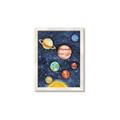 Picture of Watercolour Solar System I _GroupedProduct_Rectangle_Portrait_Mini_ _GroupedProduct_Rectangle_Portrait_Framed_Matted_