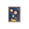 Picture of Watercolour Solar System I _GroupedProduct_Rectangle_Portrait_Mini_ _GroupedProduct_Rectangle_Portrait_Framed_Matted_