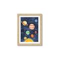 Picture of Watercolour Solar System I _GroupedProduct_Rectangle_Portrait_Mini_ _GroupedProduct_Rectangle_Portrait_Framed_Matted_