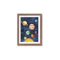 Picture of Watercolour Solar System I _GroupedProduct_Rectangle_Portrait_Mini_ _GroupedProduct_Rectangle_Portrait_Framed_Matted_