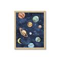 Picture of Watercolour Solar System II _GroupedProduct_Rectangle_Portrait_Mini_ _GroupedProduct_Rectangle_Portrait_Framed_Matted_