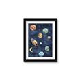Picture of Watercolour Solar System II _GroupedProduct_Rectangle_Portrait_Mini_ _GroupedProduct_Rectangle_Portrait_Framed_Matted_