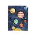 Picture of Watercolour Solar System I _GroupedProduct_Rectangle_Portrait_Mini_ _GroupedProduct_Rectangle_Portrait_Unframed_Print_Only_