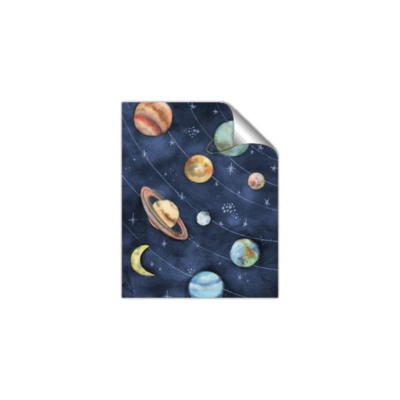 Picture of Watercolour Solar System II _GroupedProduct_Rectangle_Portrait_Mini_ _GroupedProduct_Rectangle_Portrait_Unframed_Print_Only_