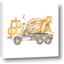 Picture of Concrete mixer truck