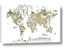 Picture of World Map with Animals CC