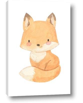 Picture of Woodland animals fox,