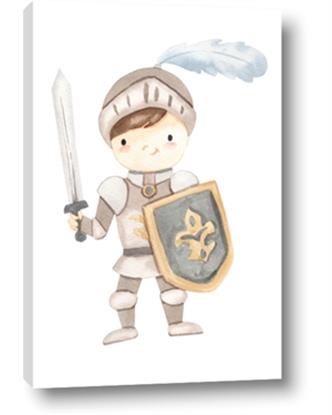 Picture of knight illustration for kids I
