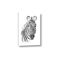 Picture of Sketched Zebras _GroupedProduct_Rectangle_Portrait_Mini_ _GroupedProduct_Rectangle_Portrait_Canvas_