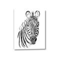 Picture of Sketched Zebras _GroupedProduct_Rectangle_Portrait_Mini_ _GroupedProduct_Rectangle_Portrait_Canvas_