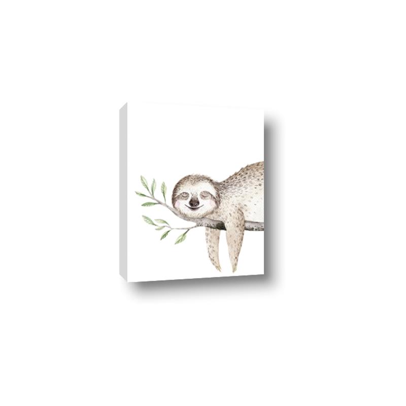 Picture of Kid sloth _GroupedProduct_Rectangle_Portrait_Mini_ _GroupedProduct_Rectangle_Portrait_Canvas_