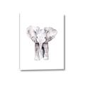 Picture of Cute Baby Elephant _GroupedProduct_Rectangle_Portrait_Mini_ _GroupedProduct_Rectangle_Portrait_Canvas_