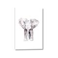Picture of Cute Baby Elephant _GroupedProduct_Rectangle_Portrait_Mini_ _GroupedProduct_Rectangle_Portrait_Canvas_