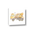 Picture of Concrete mixer truck _GroupedProduct_Square_Mini_ _GroupedProduct_Square_Canvas_