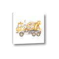 Picture of Concrete mixer truck _GroupedProduct_Square_Mini_ _GroupedProduct_Square_Canvas_