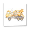 Picture of Concrete mixer truck _GroupedProduct_Square_Mini_ _GroupedProduct_Square_Canvas_