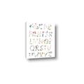 Picture of Botanical alphabet _GroupedProduct_Rectangle_Portrait_Mini_ _GroupedProduct_Rectangle_Portrait_Canvas_
