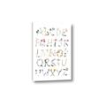 Picture of Botanical alphabet _GroupedProduct_Rectangle_Portrait_Mini_ _GroupedProduct_Rectangle_Portrait_Canvas_