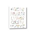 Picture of Botanical alphabet _GroupedProduct_Rectangle_Portrait_Mini_ _GroupedProduct_Rectangle_Portrait_Canvas_