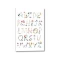 Picture of Botanical alphabet _GroupedProduct_Rectangle_Portrait_Mini_ _GroupedProduct_Rectangle_Portrait_Canvas_