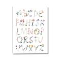 Picture of Botanical alphabet _GroupedProduct_Rectangle_Portrait_Mini_ _GroupedProduct_Rectangle_Portrait_Canvas_