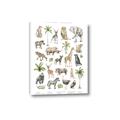 Picture of African wild animals I _GroupedProduct_Rectangle_Portrait_Mini_ _GroupedProduct_Rectangle_Portrait_Canvas_