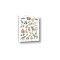Picture of Cute Wild Animals I _GroupedProduct_Rectangle_Portrait_Mini_ _GroupedProduct_Rectangle_Portrait_Canvas_