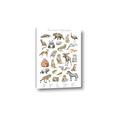 Picture of Cute Wild Animals I _GroupedProduct_Rectangle_Portrait_Mini_ _GroupedProduct_Rectangle_Portrait_Canvas_