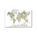 Picture of World Map with Animals CC _GroupedProduct_Rectangle_Landscape_Mini_ _GroupedProduct_Rectangle_Landscape_Canvas_