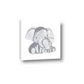 Picture of Mother and baby elephant _GroupedProduct_Square_Mini_ _GroupedProduct_Square_Canvas_