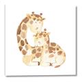Picture of Mother and baby Giraffe _GroupedProduct_Square_Mini_ _GroupedProduct_Square_Canvas_