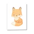 Picture of Woodland animals fox, _GroupedProduct_Rectangle_Portrait_Mini_ _GroupedProduct_Rectangle_Portrait_Canvas_