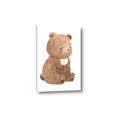 Picture of Woodland animals Bear _GroupedProduct_Rectangle_Portrait_Mini_ _GroupedProduct_Rectangle_Portrait_Canvas_