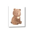 Picture of Woodland animals Bear _GroupedProduct_Rectangle_Portrait_Mini_ _GroupedProduct_Rectangle_Portrait_Canvas_