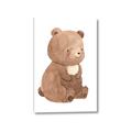 Picture of Woodland animals Bear _GroupedProduct_Rectangle_Portrait_Mini_ _GroupedProduct_Rectangle_Portrait_Canvas_