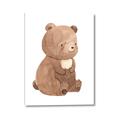 Picture of Woodland animals Bear _GroupedProduct_Rectangle_Portrait_Mini_ _GroupedProduct_Rectangle_Portrait_Canvas_