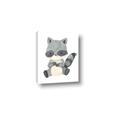 Picture of Woodland animals Raccoon _GroupedProduct_Rectangle_Portrait_Mini_ _GroupedProduct_Rectangle_Portrait_Canvas_