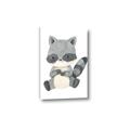 Picture of Woodland animals Raccoon _GroupedProduct_Rectangle_Portrait_Mini_ _GroupedProduct_Rectangle_Portrait_Canvas_