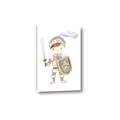 Picture of knight illustration for kids I _GroupedProduct_Rectangle_Portrait_Mini_ _GroupedProduct_Rectangle_Portrait_Canvas_