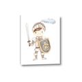 Picture of knight illustration for kids I _GroupedProduct_Rectangle_Portrait_Mini_ _GroupedProduct_Rectangle_Portrait_Canvas_
